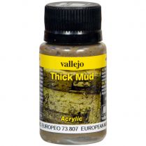 Краска Vallejo Thick Mud: European 73.807 (40 мл)