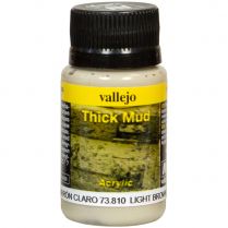 Краска Vallejo Thick Mud: Light Brown 73.810 (40 мл)