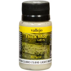 Краска Vallejo Thick Mud: Light Brown 73.810 (40 мл)