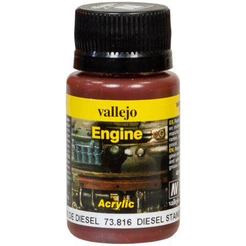 Краска Vallejo Engine: Diesel Stains 73.816 (40 мл)