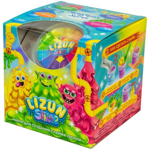 Monster's Slime. Набор для создания Слайма-лизуна