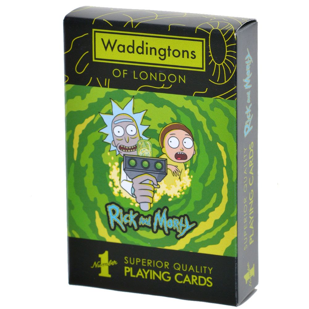 Winning Moves Карты игральные Rick & Morty 2 WM02910-EN1-12 - фото 1