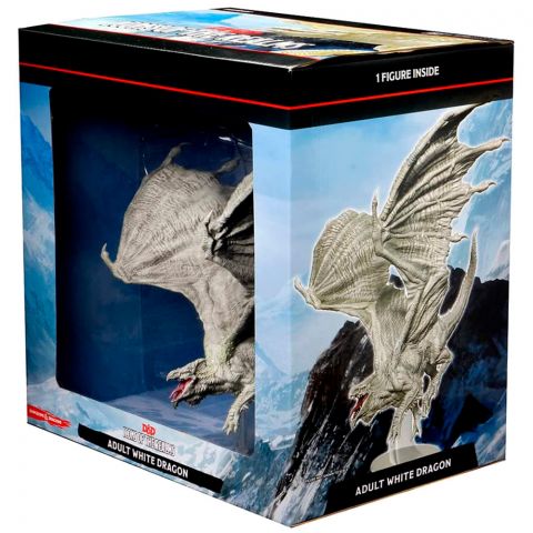 D&D Icons of the Realms Miniatures: Adult White Dragon