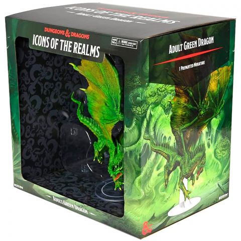 D&D Icons of the Realms Miniatures: Adult Green Dragon