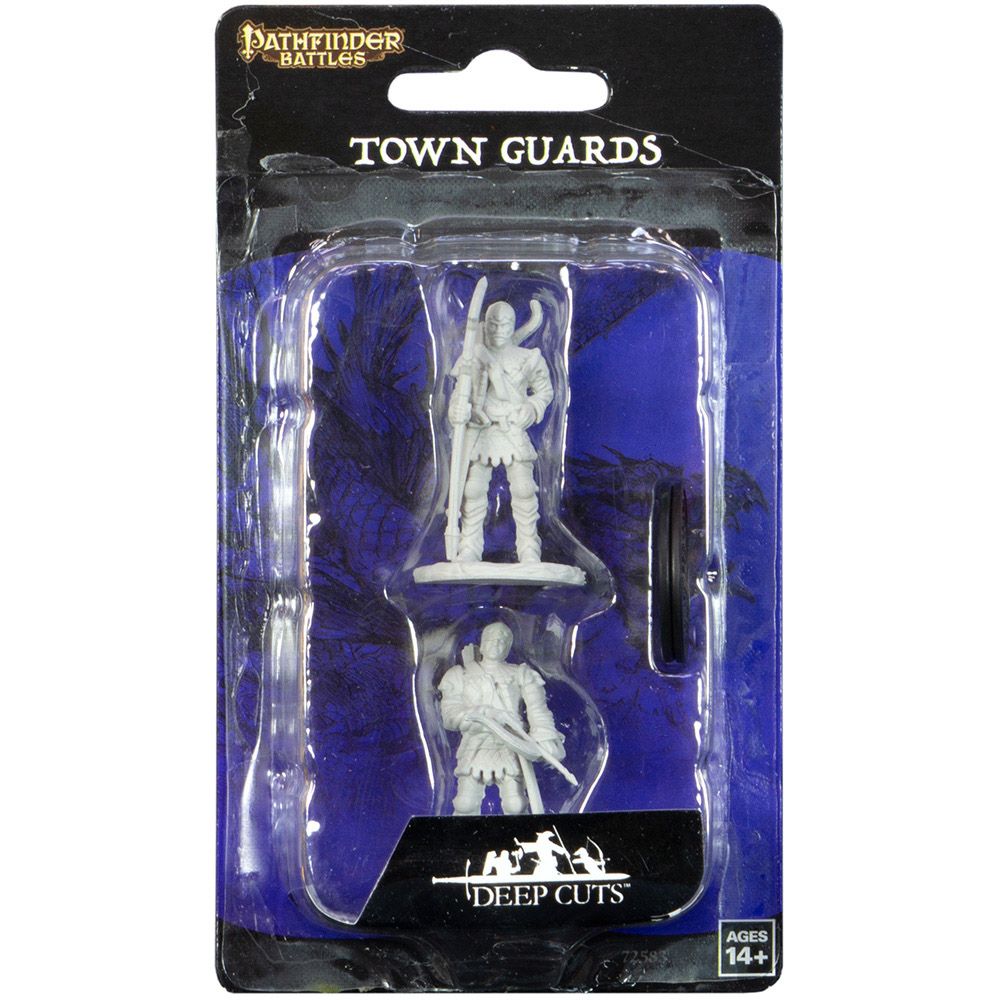 Миниатюра WizKids Pathfinder Deep Cuts Unpainted Minis: Town Guards 72583