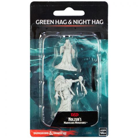 D&D Nolzur's Marvelous Miniatures: Green Hag and Night Hag