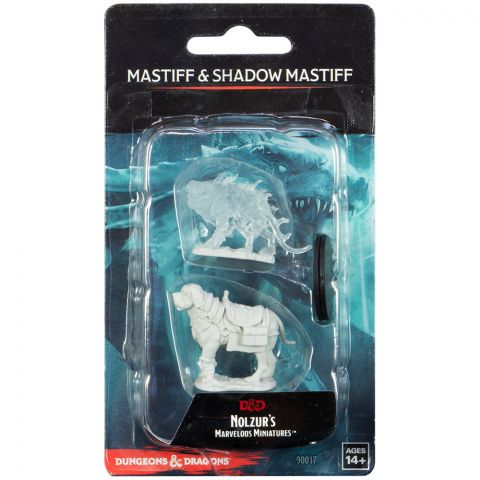 D&D Nolzur's Marvelous Miniatures: Mastif and Shadow Mastif