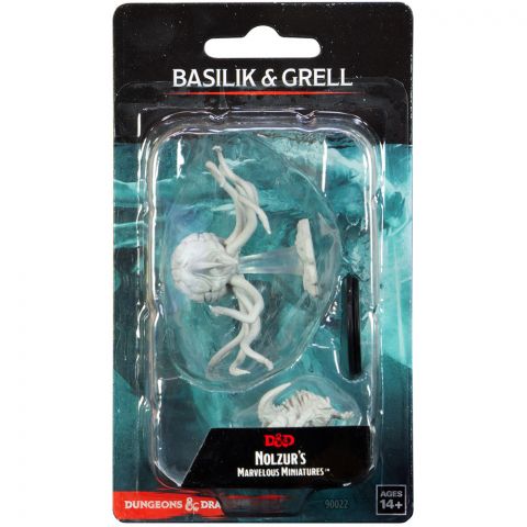 D&D Nolzur's Marvelous Miniatures: Basilisk and Grell