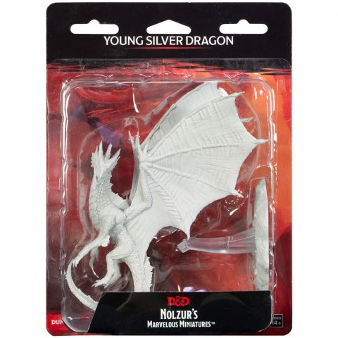 D&D Nolzur's Marvelous Miniatures: Young Silver Dragon