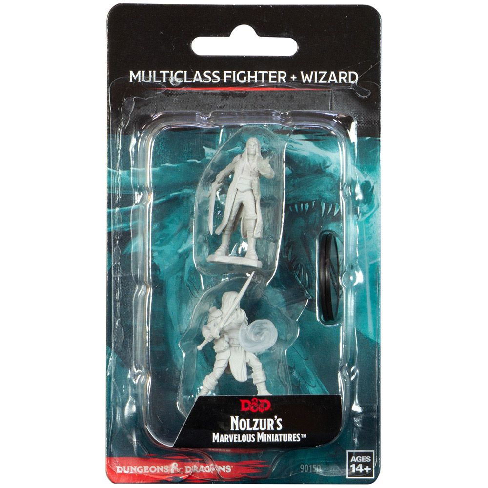 

Миниатюра WizKids, D&D Nolzur's Miniatures: Multiclass Fighter and Wizard