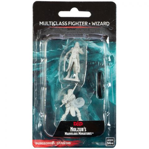 D&D Nolzur's Miniatures: Multiclass Fighter and Wizard