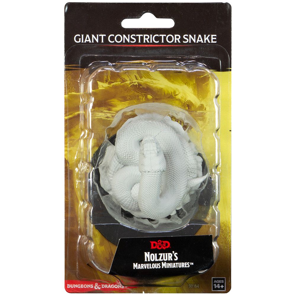 

Миниатюра WizKids, D&D Nolzur's Marvelous Miniatures: Giant Constrictor Snake