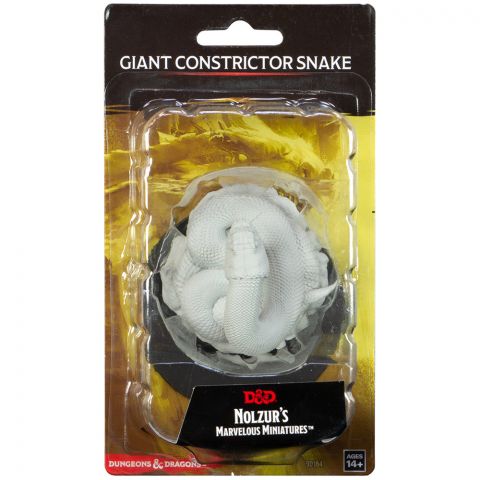 D&D Nolzur's Marvelous Miniatures: Giant Constrictor Snake