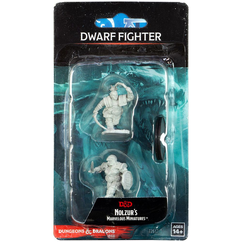 Миниатюра WizKids D&D Nolzur's Marvelous Miniatures - Dwarf Female Fighter 72617