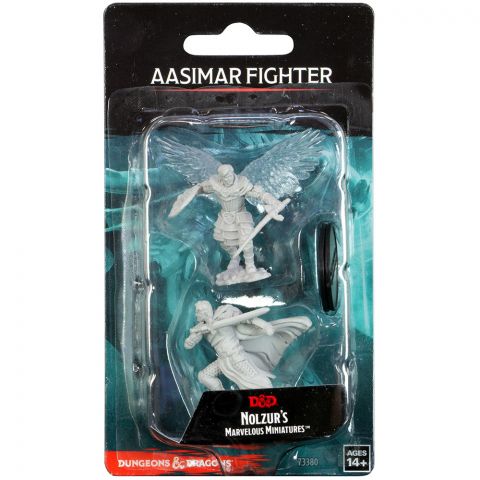D&D Nolzur's Marvelous Miniatures: Aasimar Fighter (мужчина)
