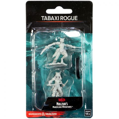 D&D Nolzur's Marvelous Miniatures: Tabaxi Rogue (женщина)