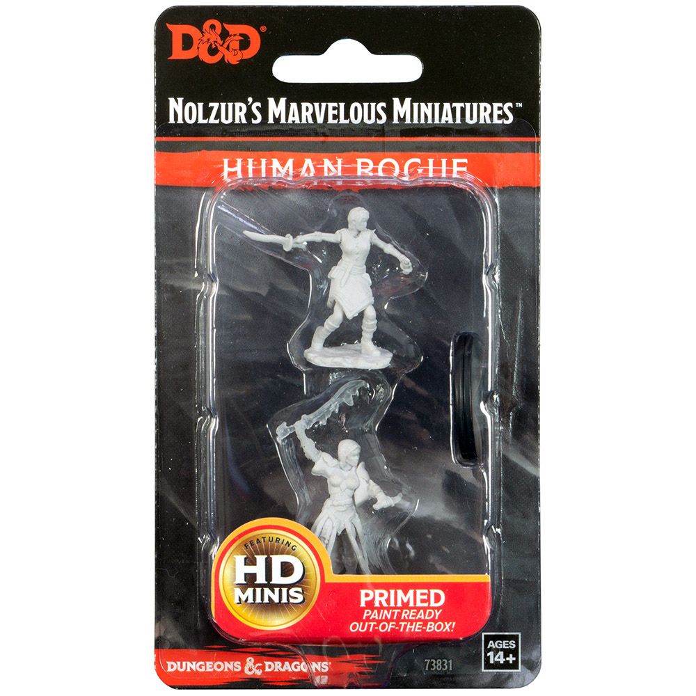 Миниатюра WizKids D&D Nolzur's Marvelous Miniatures - Female Human Rogue 73831