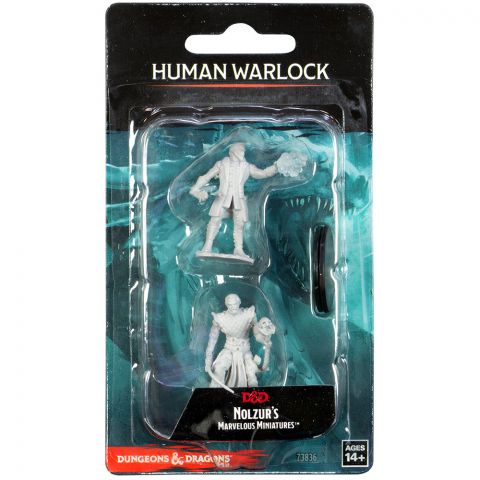 D&D Nolzur's Marvelous Miniatures: Human Warlock (мужчина)