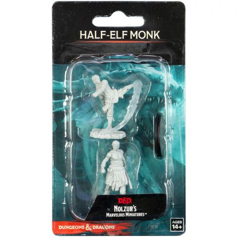 D&D Nolzur's Marvelous Miniatures: Half-Elf Monk (мужчина)