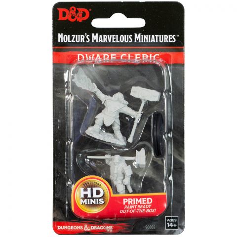 D&D Nolzur's Marvelous Miniatures: Dwarf Cleric (мужчина)