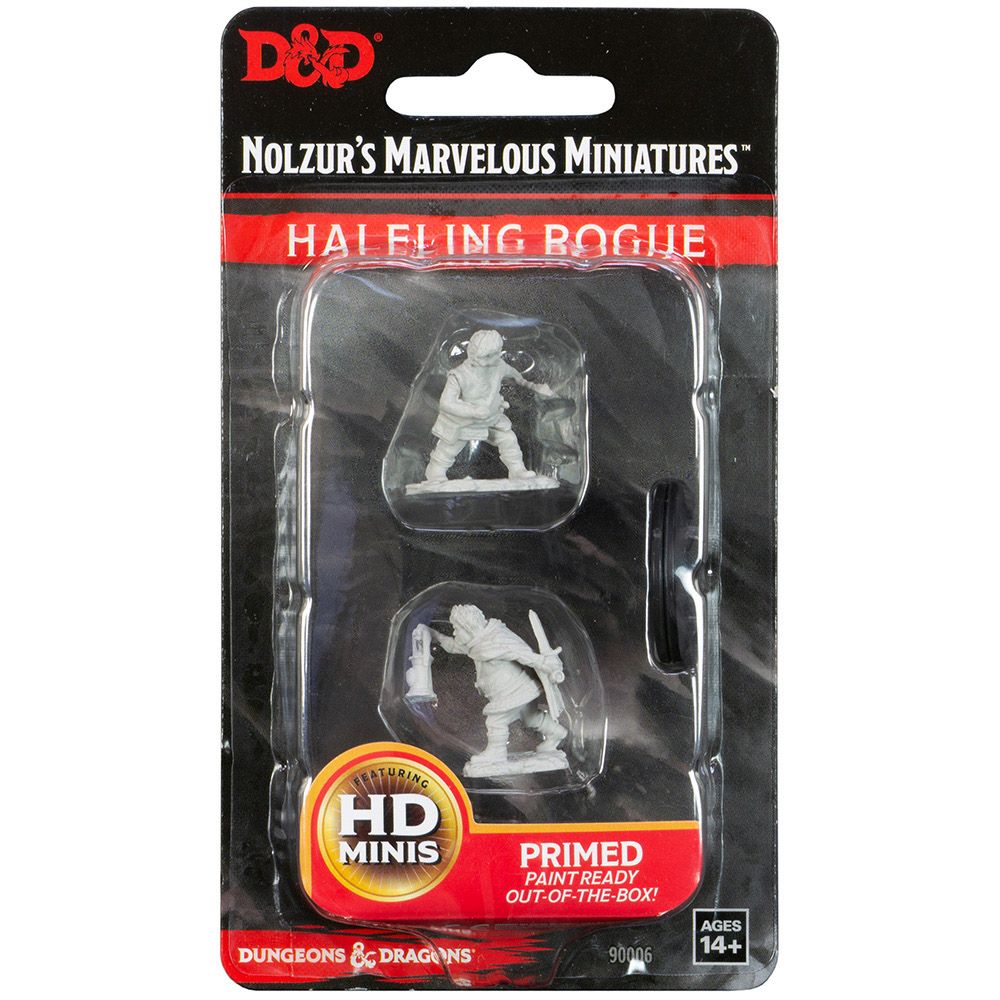 Миниатюра WizKids D&D Nolzur's Marvelous Miniatures - Male Halfling Rogue 90006