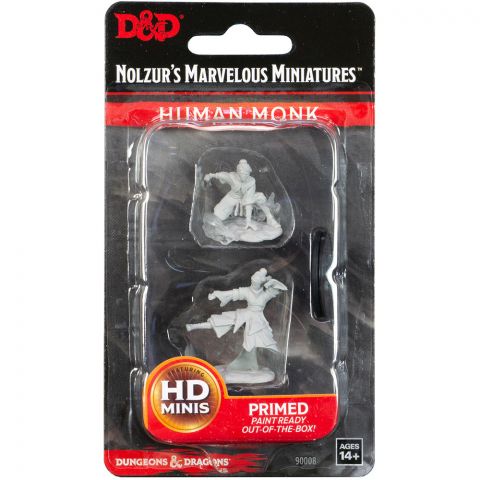 D&D Nolzur's Marvelous Miniatures: Human Monk