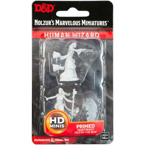 D&D Nolzur's Marvelous Miniatures: Human Wizard (женщина)
