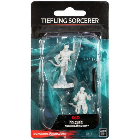 D&D Nolzur's Marvelous Miniatures: Tiefling Sorcerer (мужчина)