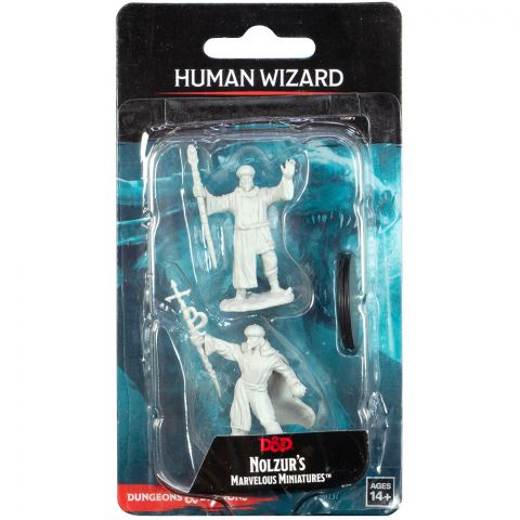 D&D Nolzur's Marvelous Miniatures: Human Wizard (мужчина)
