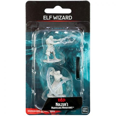 D&D Nolzur's Marvelous Miniatures: Elf Wizard (мужчина, лесной)