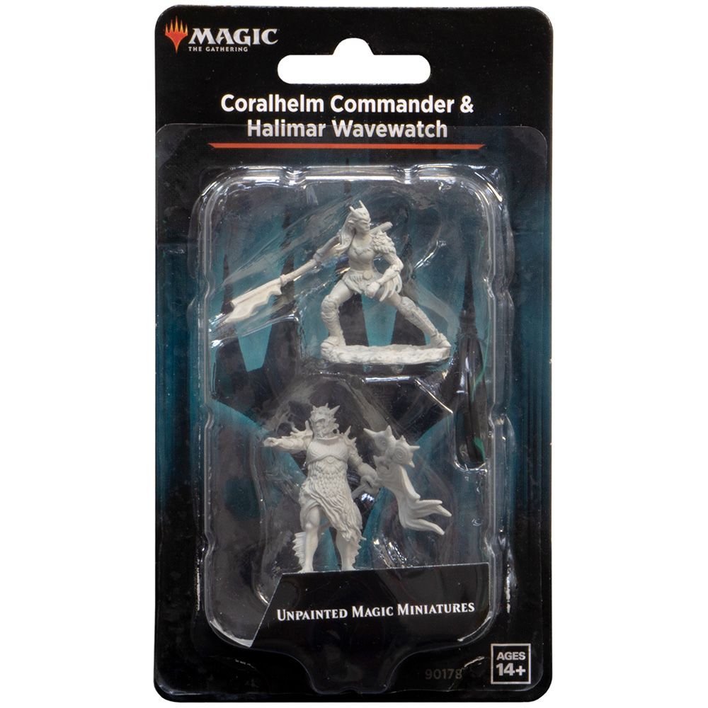 Миниатюра WizKids Magic: The Gathering. Miniatures: Coralhelm Commander and Halimar Wavewatch 90178 - фото 1