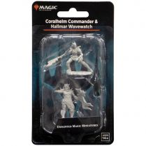 Magic: The Gathering. Miniatures: Coralhelm Commander and Halimar Wavewatch