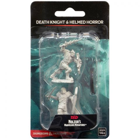 D&D Nolzur's Marvelous Miniatures: Death Knight and Helmet Horror