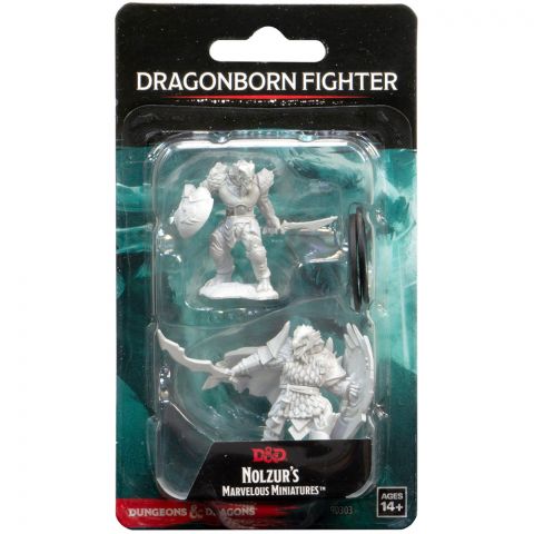 D&D Nolzur's Marvelous Miniatures: Dragonborn Fighter