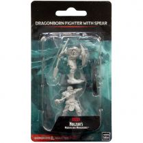 D&D Nolzur's Marvelous Miniatures: Dragonborn Fighter with Spear