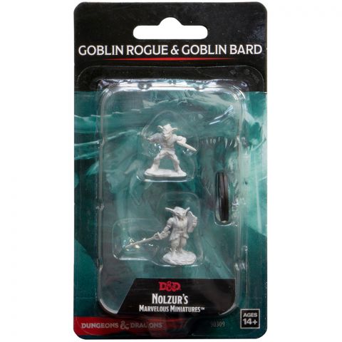 D&D Nolzur's Marvelous Miniatures: Goblin Rogue and Goblin Bard