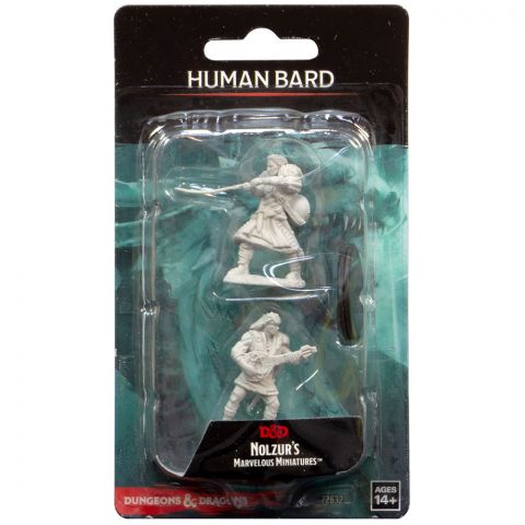 D&D Nolzur's Marvelous Miniatures: Human Bard Male