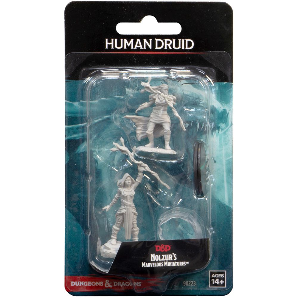 

Миниатюра WizKids, D&D Nolzur's Marvelous Miniatures: Human Druid Female