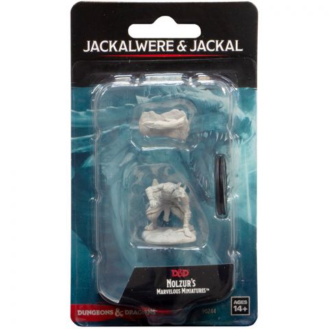 D&D Nolzur's Marvelous Miniatures: Jackalwere and Jackal