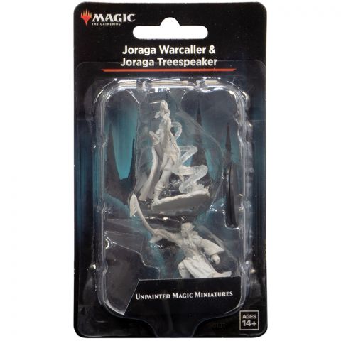 Magic: The Gathering. Miniatures: Joraga Warcaller and Joraga Treespeaker