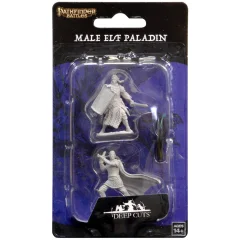 Pathfinder Battles Deep Cuts: Male Elf Paladin