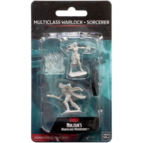 D&D Nolzur's Marvelous Miniatures: Multiclass Warlock and Sorcerer