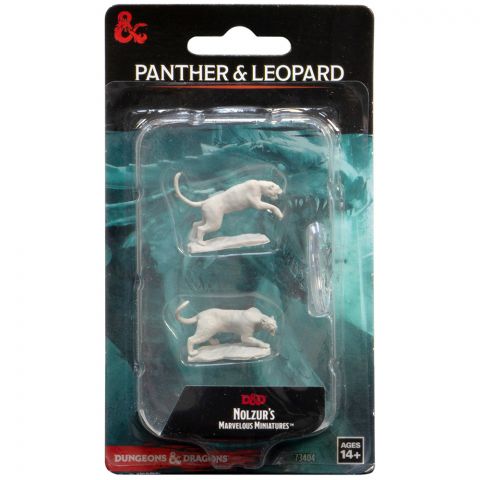 D&D Nolzur's Marvelous Miniatures: Panther and Leopard