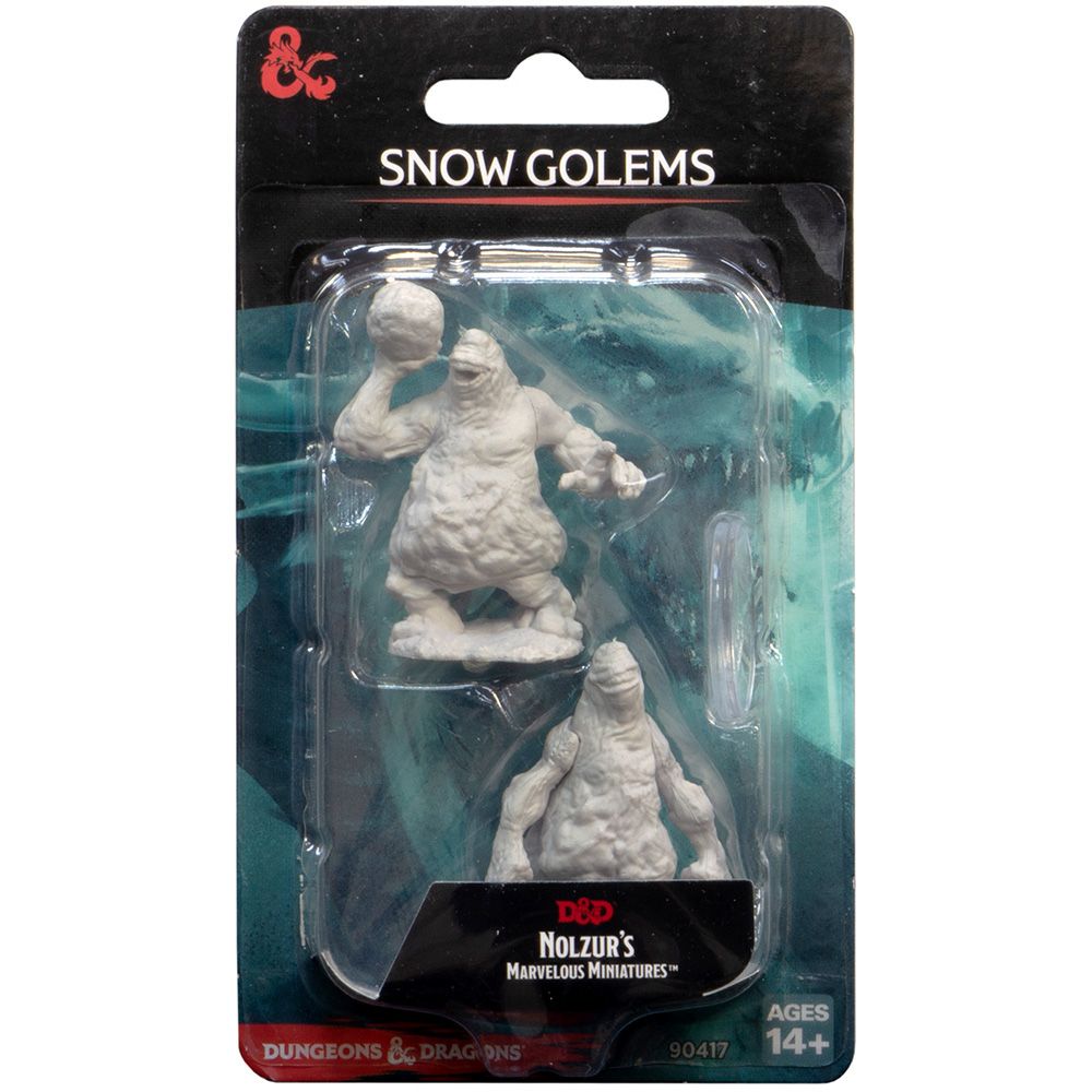 Миниатюра WizKids D&D Nolzur's Marvelous Miniatures: Snow Golems 90417 - фото 1