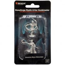 Magic: The Gathering. Miniatures: Stoneforge Mystic and Kor Hookmaster