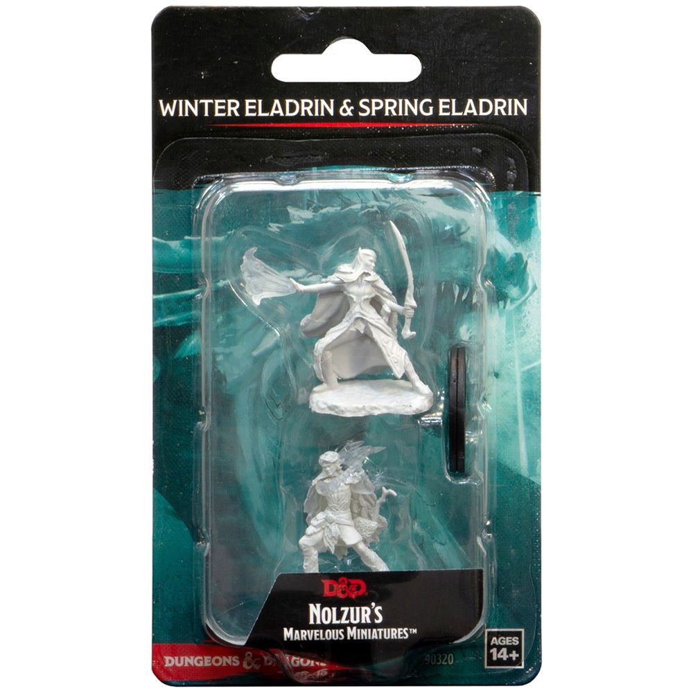 

Миниатюра WizKids, D&D Nolzur's Marvelous Miniatures: Winter Eladrin and Spring Eladrin