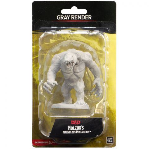 D&D Nolzur's Marvelous Miniatures: Gray Render