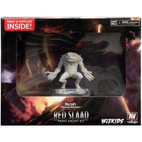 D&D Nolzur's Marvelous Miniatures: Red Slaad Paint Night Kit