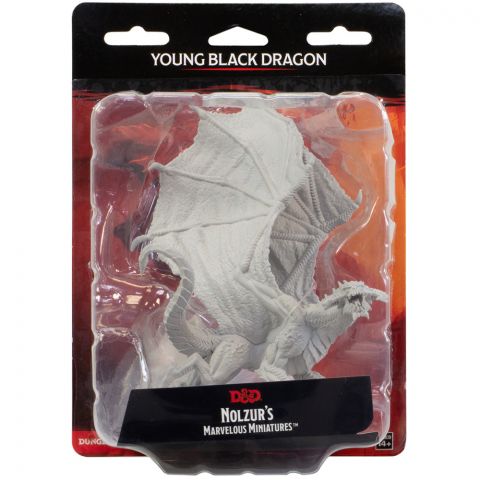 D&D Nolzur's Marvelous Miniatures: Young Black Dragon