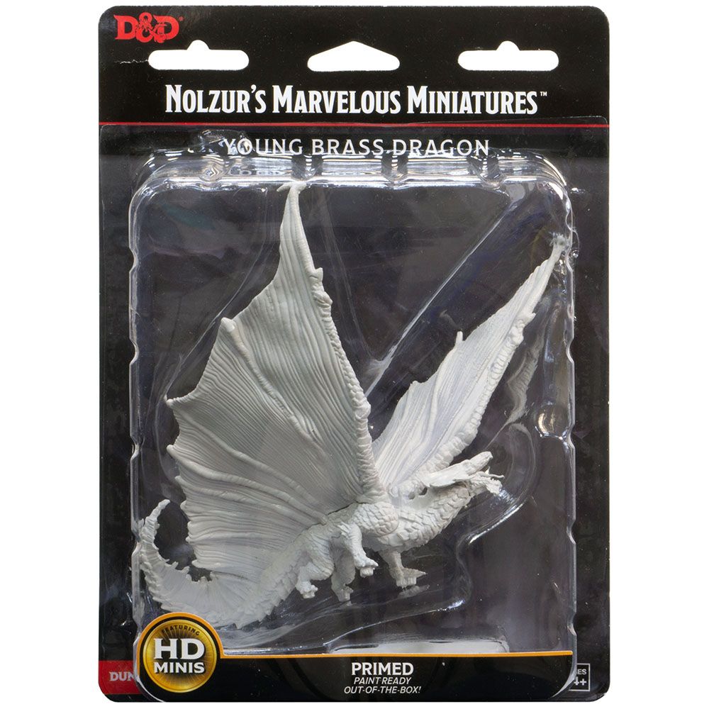 

Миниатюра WizKids, D&D Nolzur's Marvelous Miniatures: Young Brass Dragon